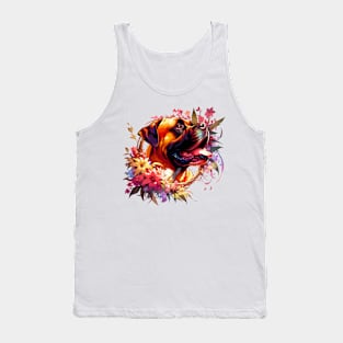 Boerboel Joyful Mothers Day Dog Mom Gift Tank Top